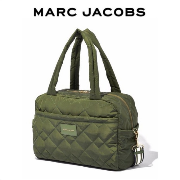🔥🔥🔥NWT Marc Jacobs Diamond-Quilted Large Weekender - Picture 2 of 12